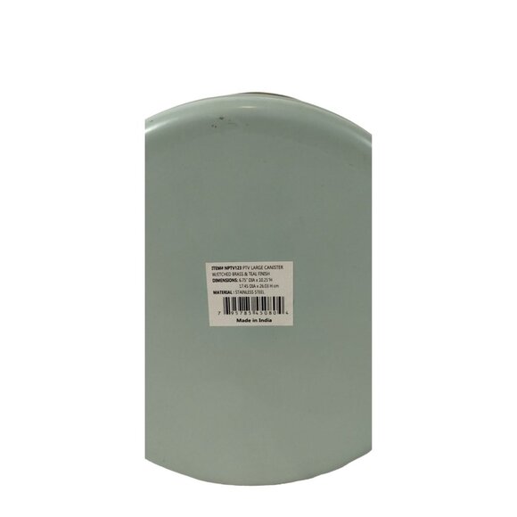 Thirstystone Patina Vie Distressed Etched Kitchen Canister - Picture 8 of 9